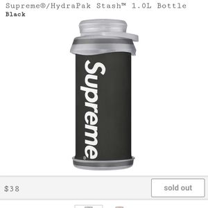 Supreme FW20 HydraPak Stash Bottle - Black CONFIRM